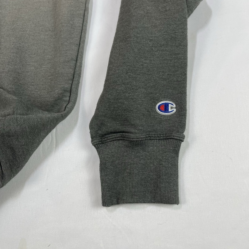 Champion Sweatshirt Dip Dye Men's Large Fleece Crew Neck Long Sleeve Pullover - Picture 7 of 14